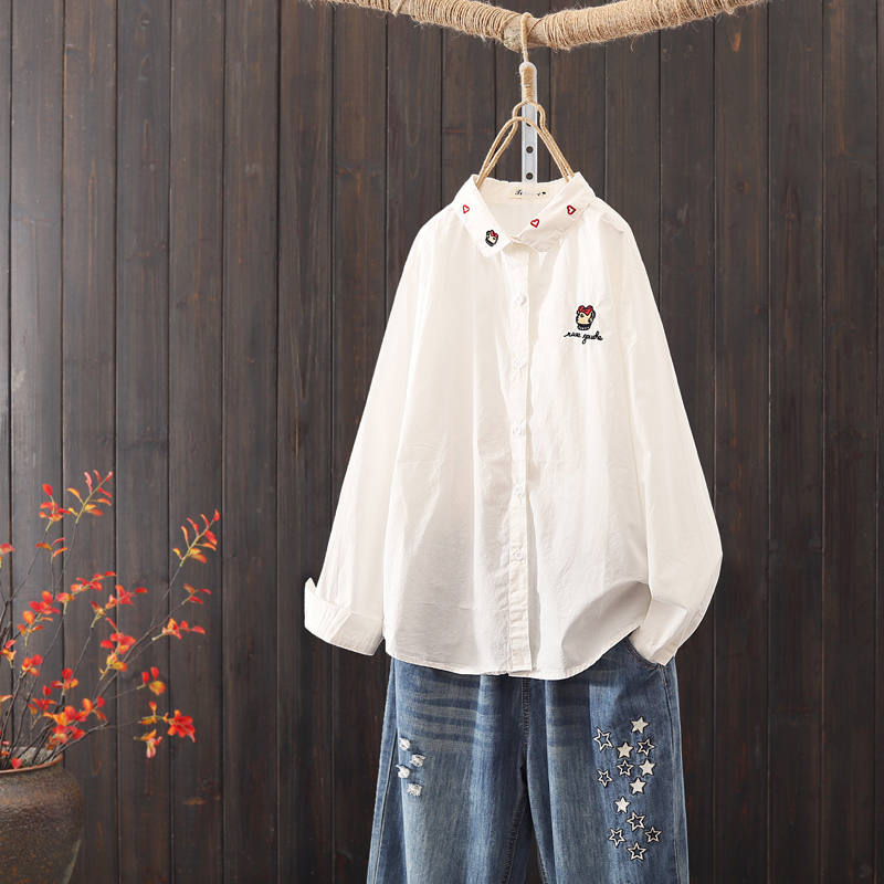 แบบเสื้อสวยๆ เสื้อผ้าฝ้ายลินิน เสื้อเชิ้ตผ้าลินิน
