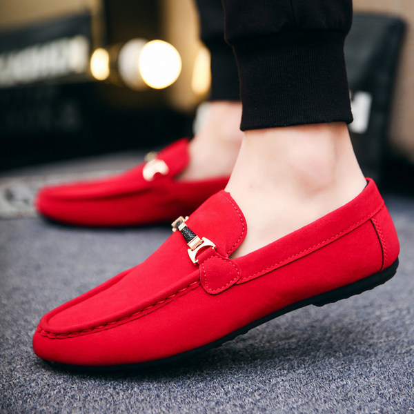 รองเท้าโลฟเฟอร์ชาย รองเท้าผู้ชาย รองเท้าแฟชั่นชาย รองเท้าหนังผู้ชาย Men Loafer Slip-On Shoes