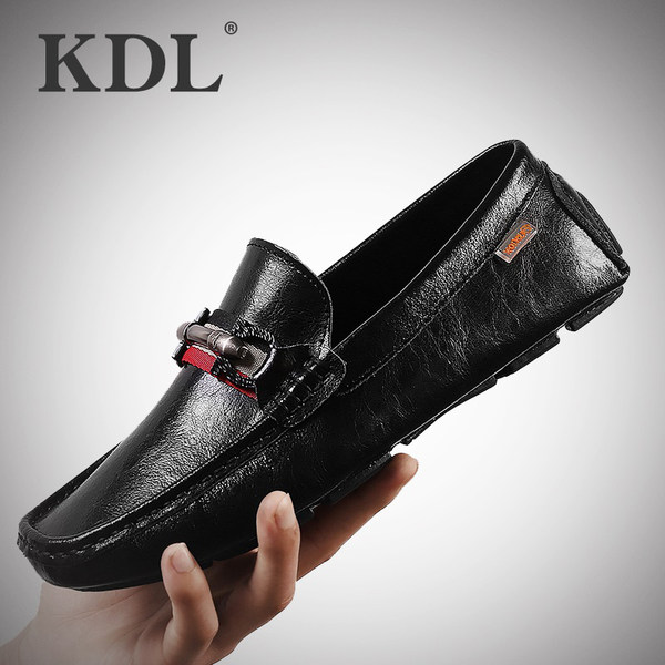 รองเท้าหนังผู้ชาย มีไซส์39-44 รองเท้าโลฟเฟอร์ชาย Slip-On Shoes