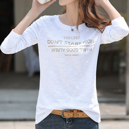เสื้อยืดแขนยาวแฟชั่น เสื้อยืด T-shirt แขนยาว