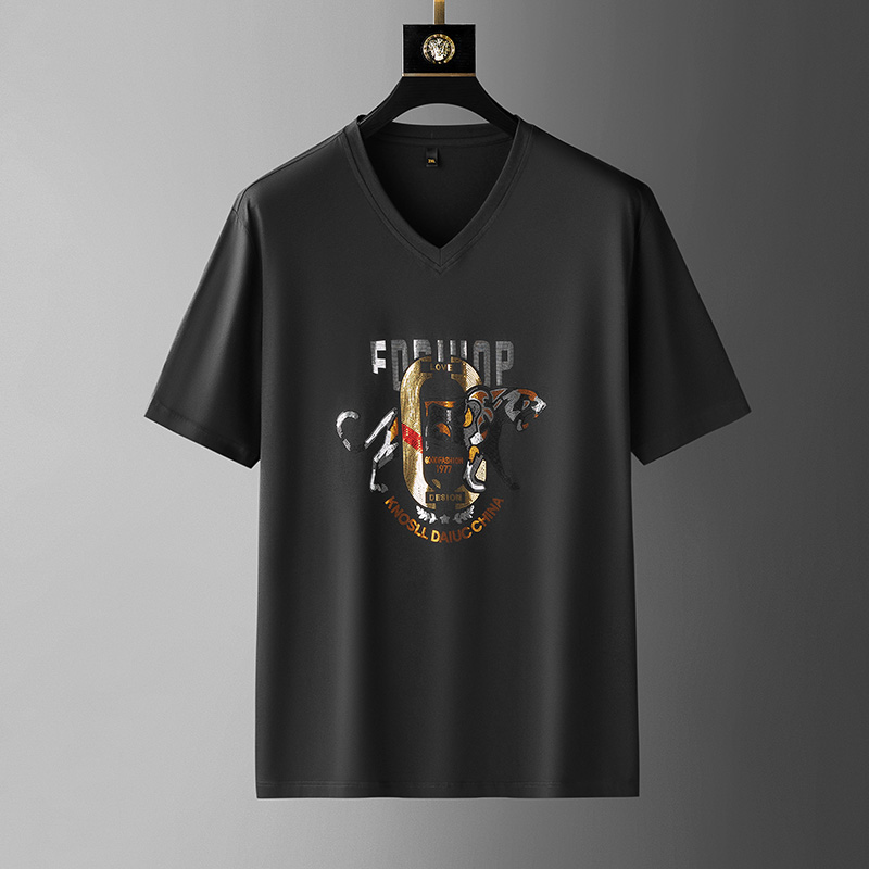 เสื้อยืดผู้ชายอ้วน S-5XL(อกเสื้อ39-51นิ้ว)