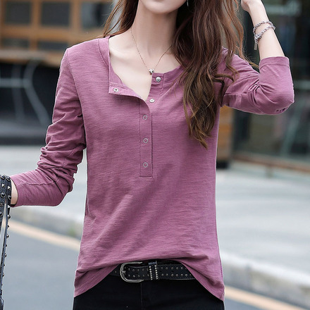 เสื้อยืดแขนยาวแฟชั่น เสื้อยืด T-shirt แขนยาว