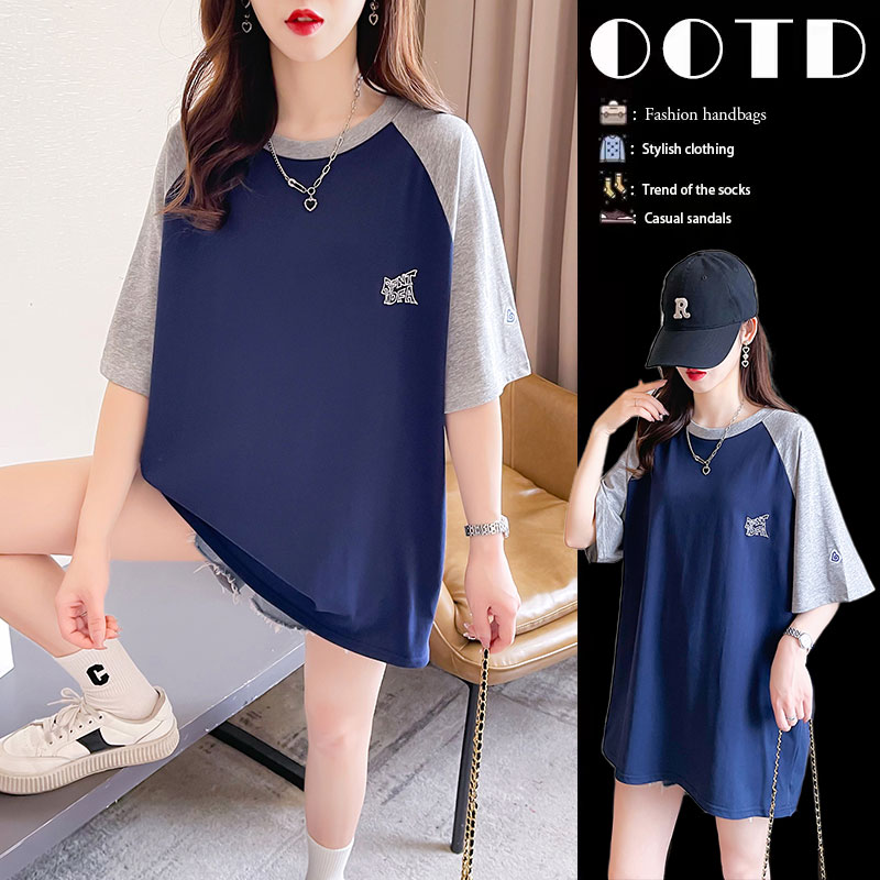 เสื้อยืดคนอ้วนแบบโอเวอร์ไซส์แบบ ulzzang fashion สนใจทักแชท