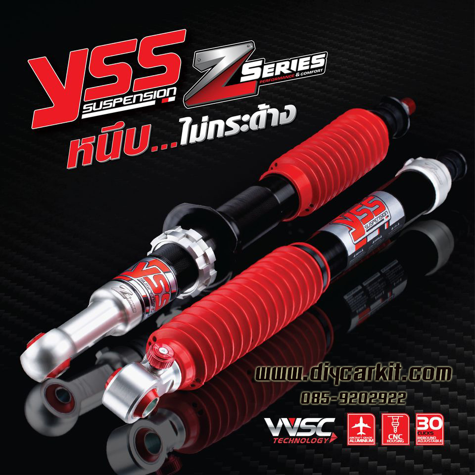 โช๊คอัพ Monotube สปริง YSS รุ่น Z-Series รถ Mitsubishi Triton (Plus&4x4) ปี 05-18