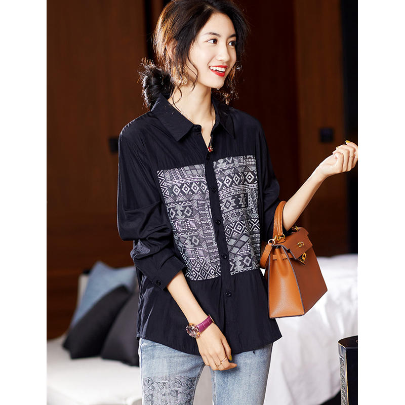 เสื้อผ้าแฟชั่น เสื้อเชิ้ตแขนยาว