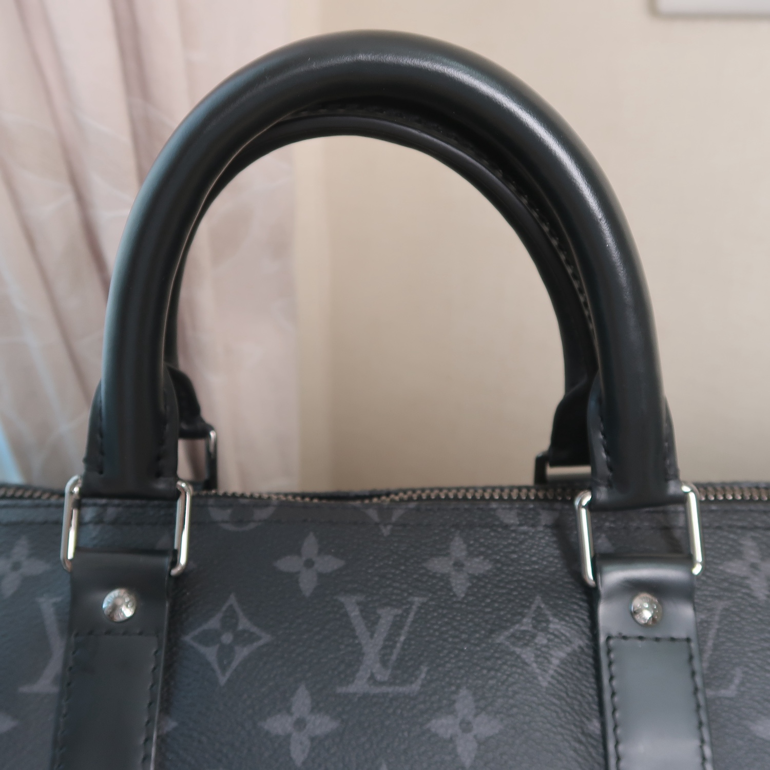 Louis Vuitton Monogram Eclipse Keepall 55 (2019)