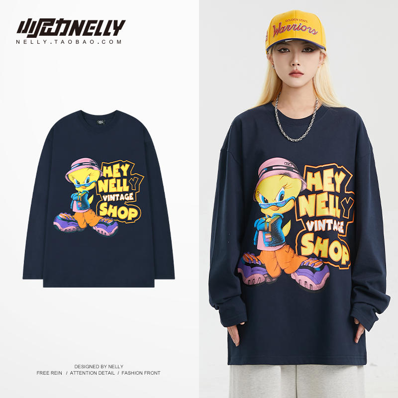 เสื้อยืดคอกลม ผู้ชาย เสื้อยืดผู้ชายเกาหลี เสื้อยืดเกาหลี แบรนด์ NELLY