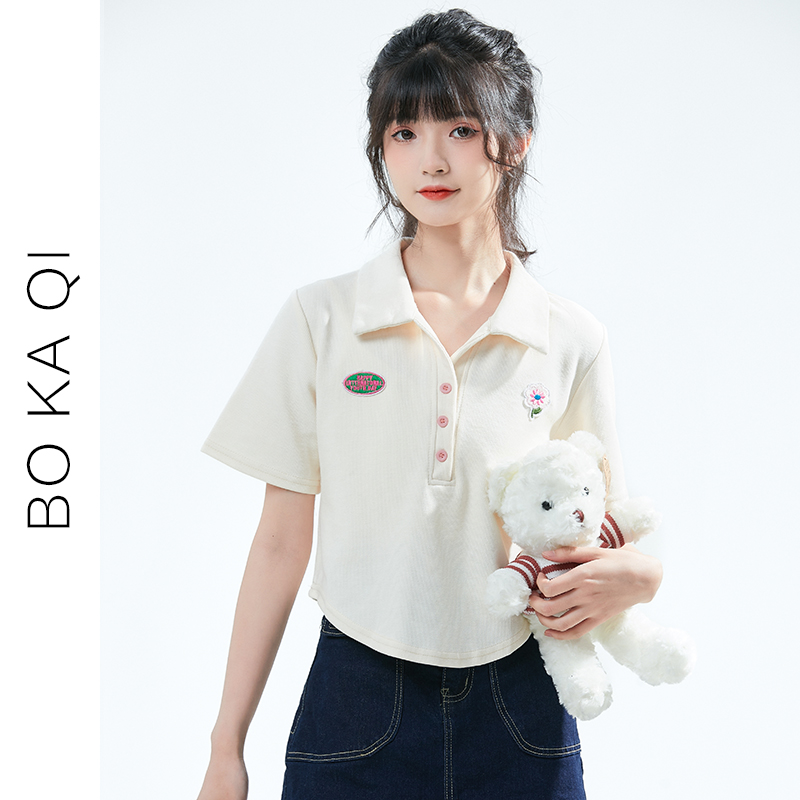 เสื้อผ้าวัยรุ่นเกาหลี เสื้อยืดวัยรุ่นผู้หญิง มีขนาด S M L XL