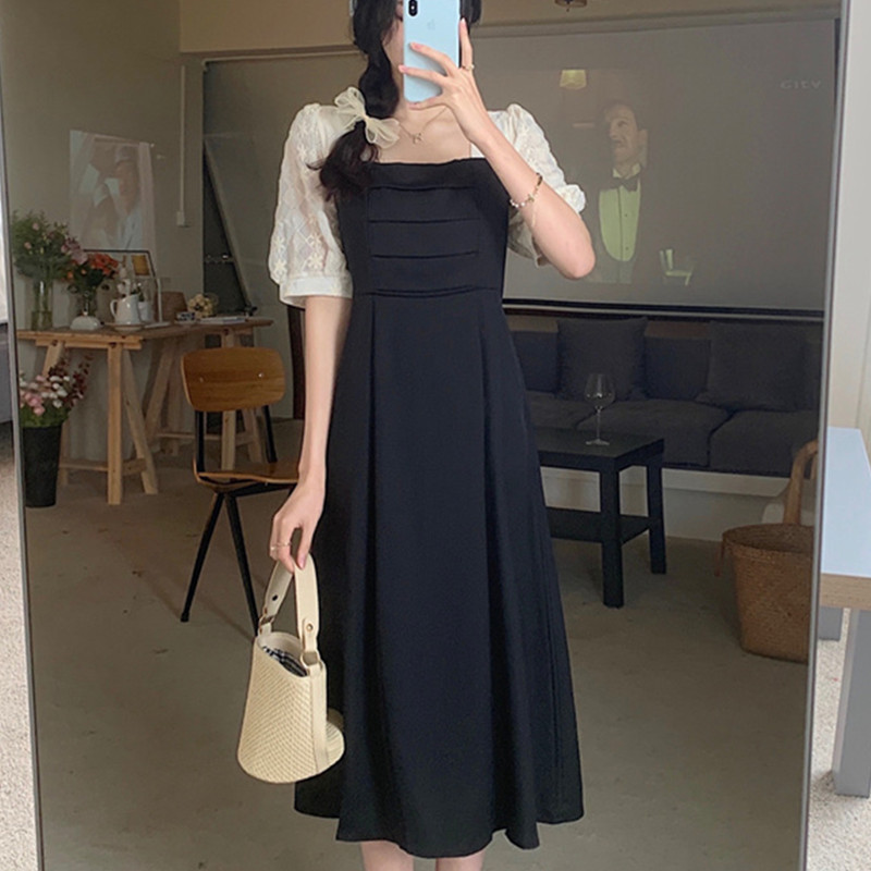 เดรสวัยรุ่น-เดรสคนอ้วนวัยรุ่น L-4XL(อก38-46 นิ้ว)