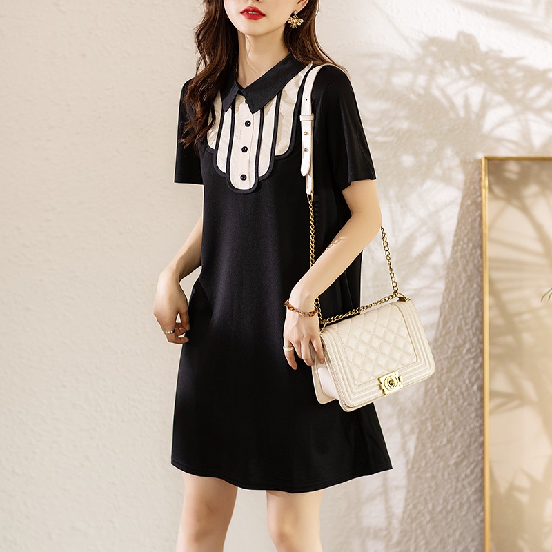 เดรสสาวอวบ มีไซส์ L-4XLอกเสื้อ 38-47 นิ้ว ใส่ได้ทั้งสาวหุ่นดีน่ารักจนถึงสาวอวบพลัสไซส์ จัดส่งฟรี! ทักแชทสั่งซื้อ
