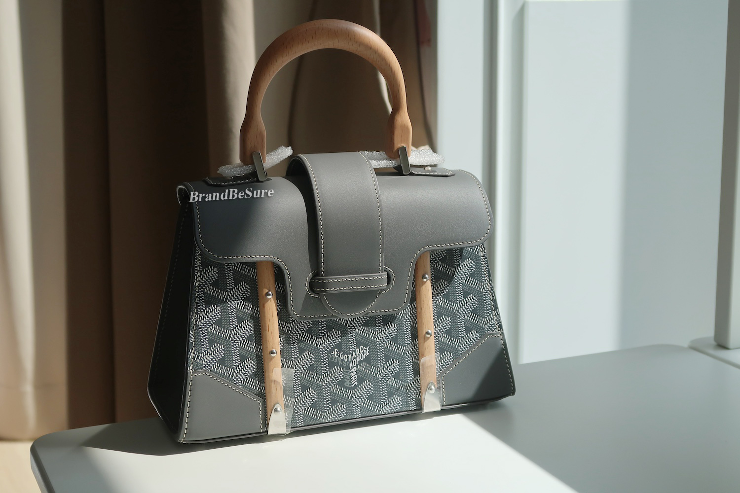 Goyard Grey Saigon Mini Structure (2023)