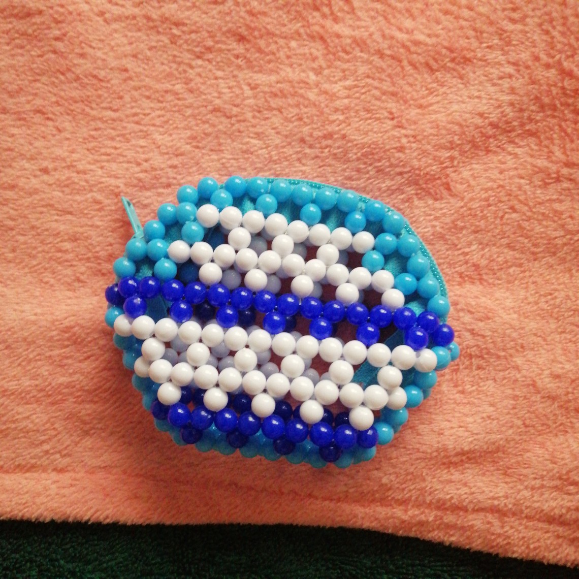 กระเป๋าใส่สตางค์ลูกปัด(bag bead)
