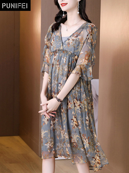 เดรสวัยผู้ใหญ่40-60ปี เดรสคุณแม่ ชุดเดรสทำงานวัยผู้ใหญ่ แบรนด์ MAMA DRESS