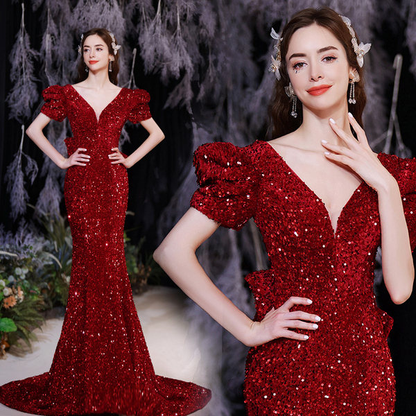 ชุดราตรี ชุดออกงาน ดีไซน์หรู แบรนด์ Angel