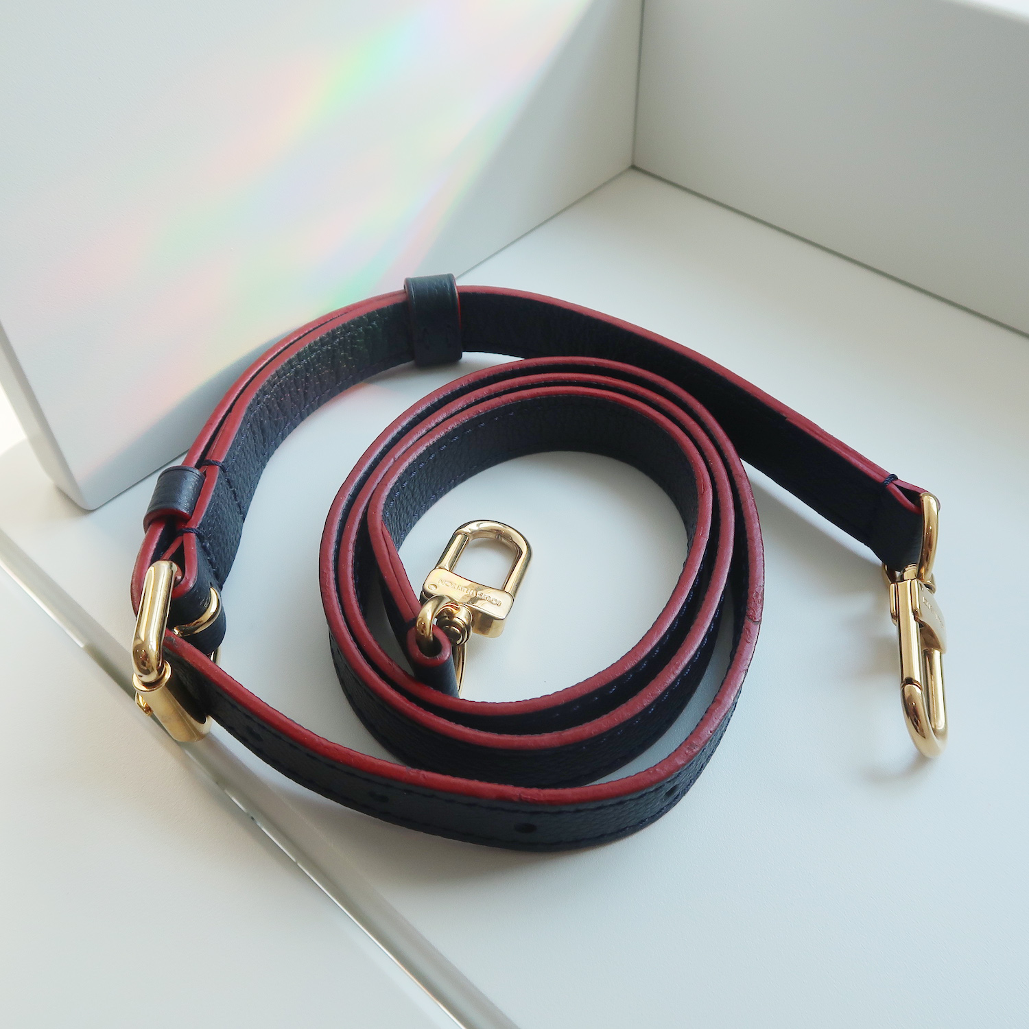 Louis Vuitton Blue Monogram Empreinte Metis Pochette