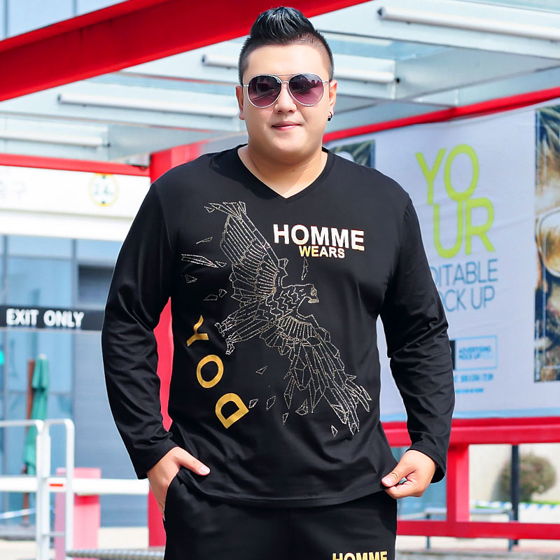 เสื้อยืดผู้ชายอ้วน S-5XL(อกเสื้อ39-51นิ้ว)
