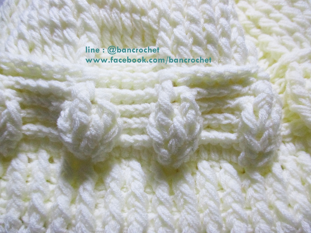 หมวกถักไหมพรมกันหนาว