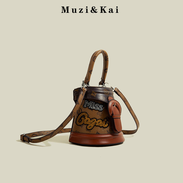 กระเป๋าสะพายข้างผู้หญิง กระเป๋าสะพายสไตล์เกาหลี By Muzi&Kai