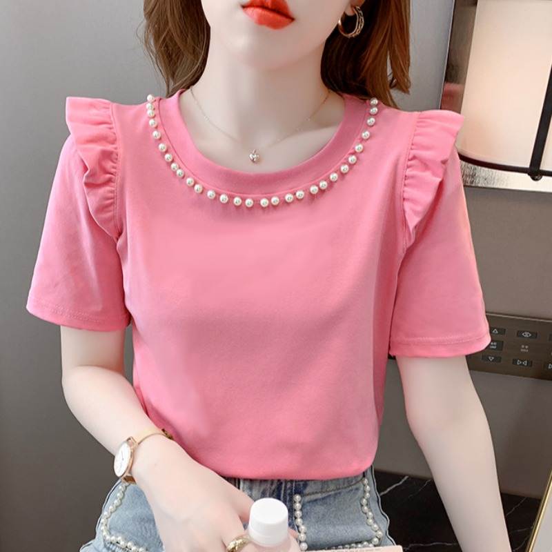 เสื้อยืดวัยรุ่นน่ารักๆ เสื้อวัยรุ่นแขนสั้น เสื้อผ้าวัยรุ่นเกาหลี แบรนด์ Wiyike