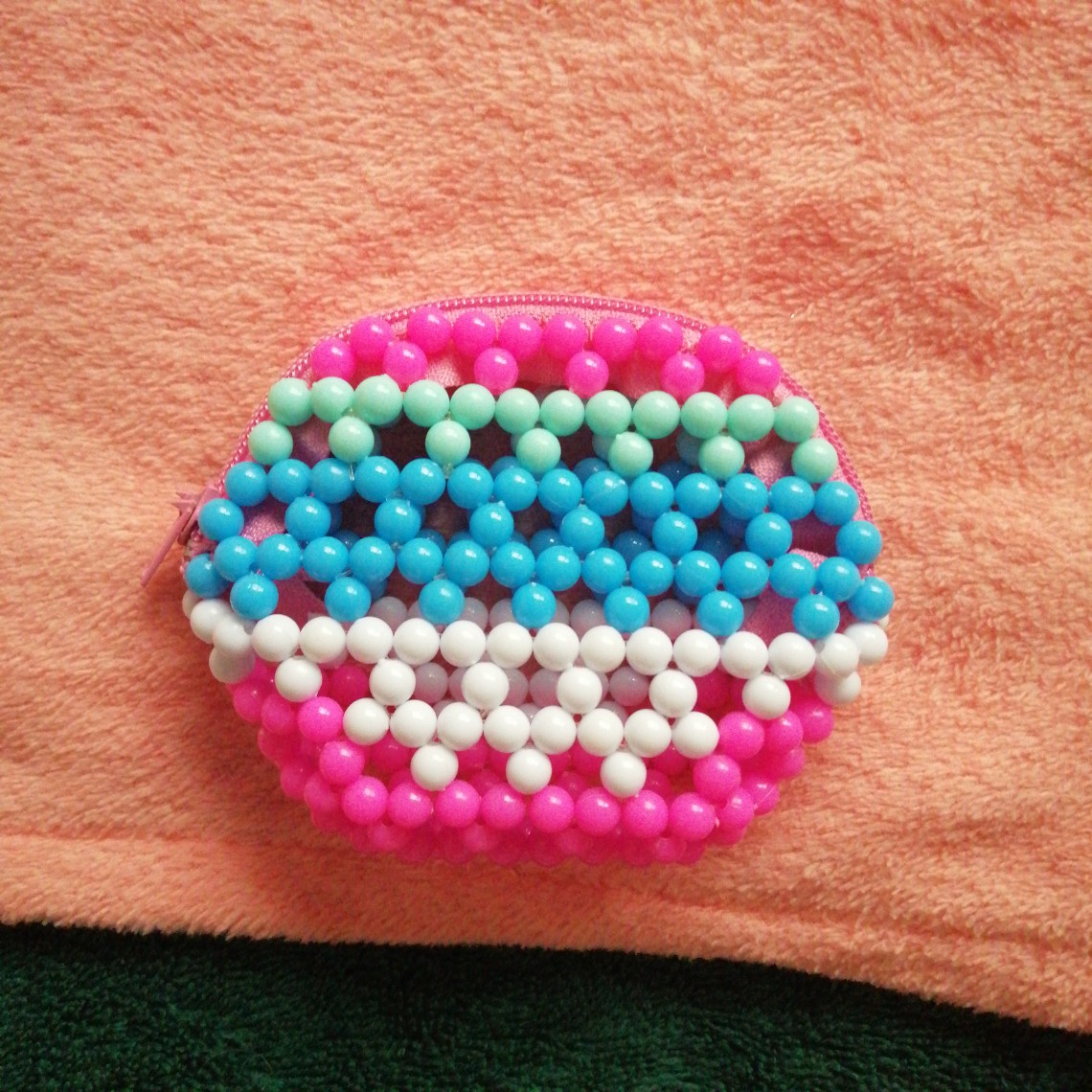 กระเป๋าใส่สตางค์ลูกปัด(Bag bead)