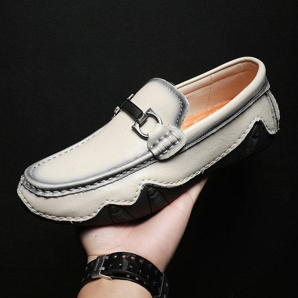 รองเท้าหนังผู้ชาย มีไซส์39-44 รองเท้าโลฟเฟอร์ชาย Slip-On Shoes