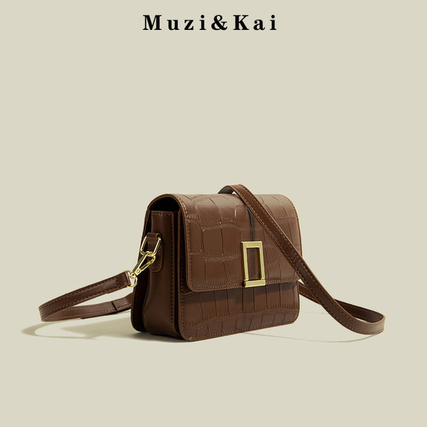กระเป๋าสะพายข้างผู้หญิง กระเป๋าสะพายสไตล์เกาหลี By Muzi&Kai
