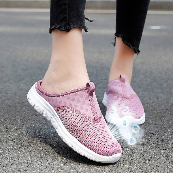รองเท้าผ้าใบ รองเท้าลำลอง รองเท้าผ้าใบลำลอง รองเท้าแฟชั่นแบบสวม Slipper Shop