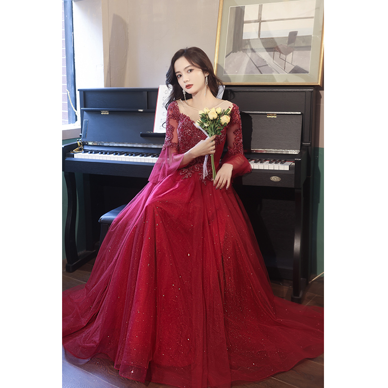 ชุดราตรี ชุดราตรีสวยหรู แบบ ทันสมัย Evening dress