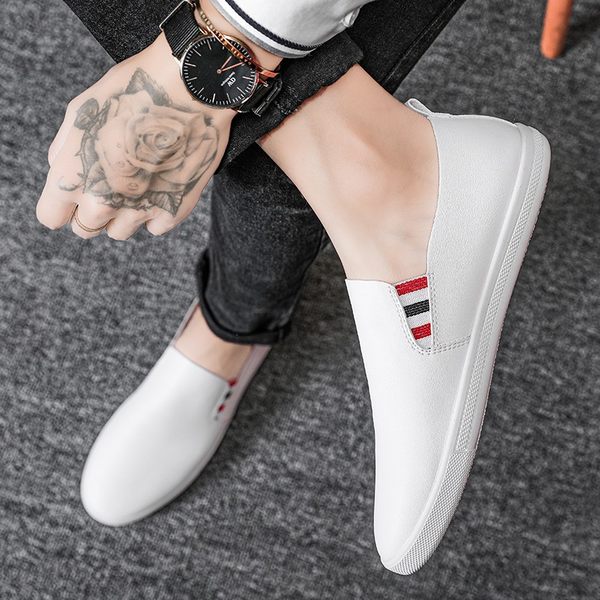 รองเท้าหนังผู้ชาย มีไซส์39-44 รองเท้าโลฟเฟอร์ชาย Slip-On Shoes