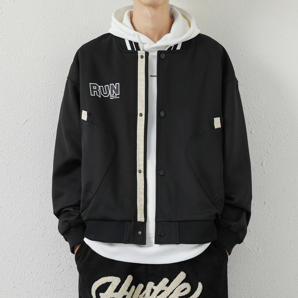 เสื้อแจ็คเก็ตเบสบอล เสื้อคลุม เสื้อแขนยาวสไตล์เกาหลี