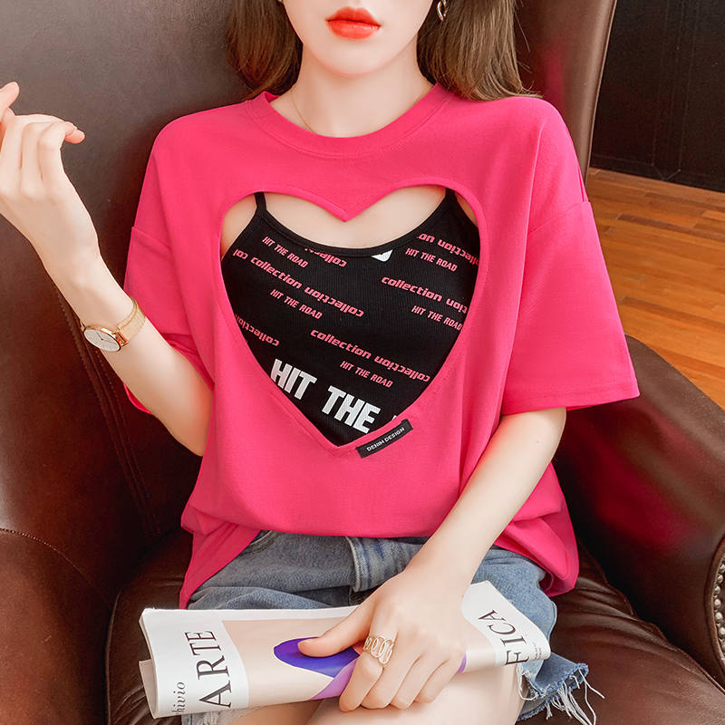 เสื้อยืดวัยรุ่นน่ารักๆ เสื้อวัยรุ่นแขนสั้น เสื้อผ้าวัยรุ่นเกาหลี แบรนด์ Wiyike