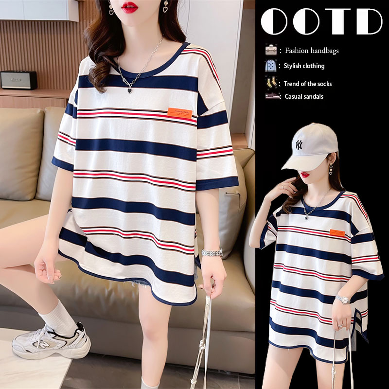 เสื้อยืดคนอ้วนแบบโอเวอร์ไซส์แบบ ulzzang fashion สนใจทักแชท