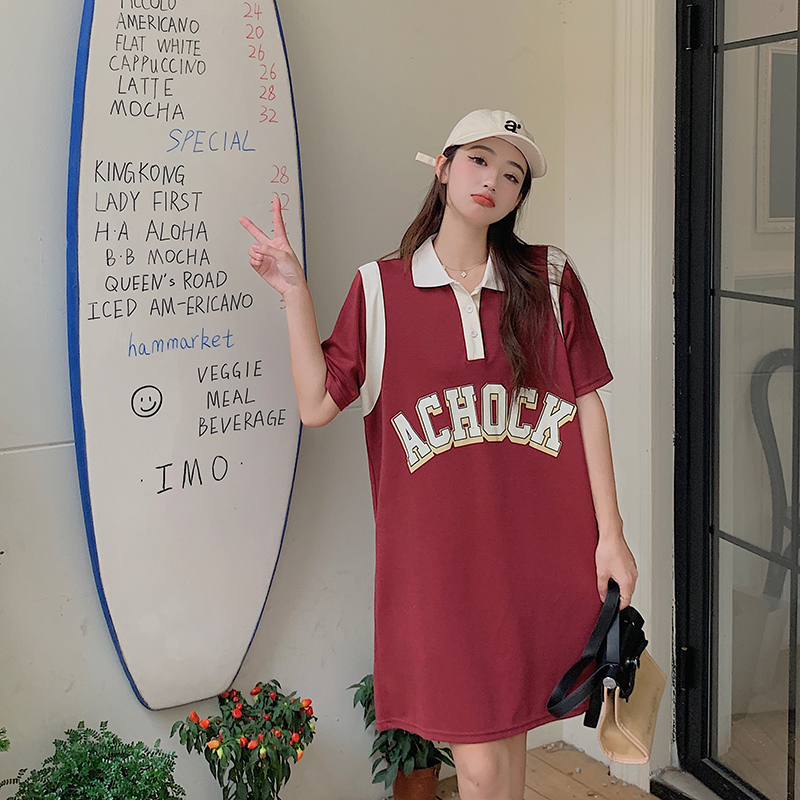 เดรสวัยรุ่น-เดรสคนอ้วนวัยรุ่น L-4XL(อก38-46 นิ้ว)