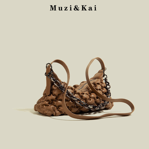 กระเป๋าสะพายข้างผู้หญิง กระเป๋าสะพายสไตล์เกาหลี By Muzi&Kai