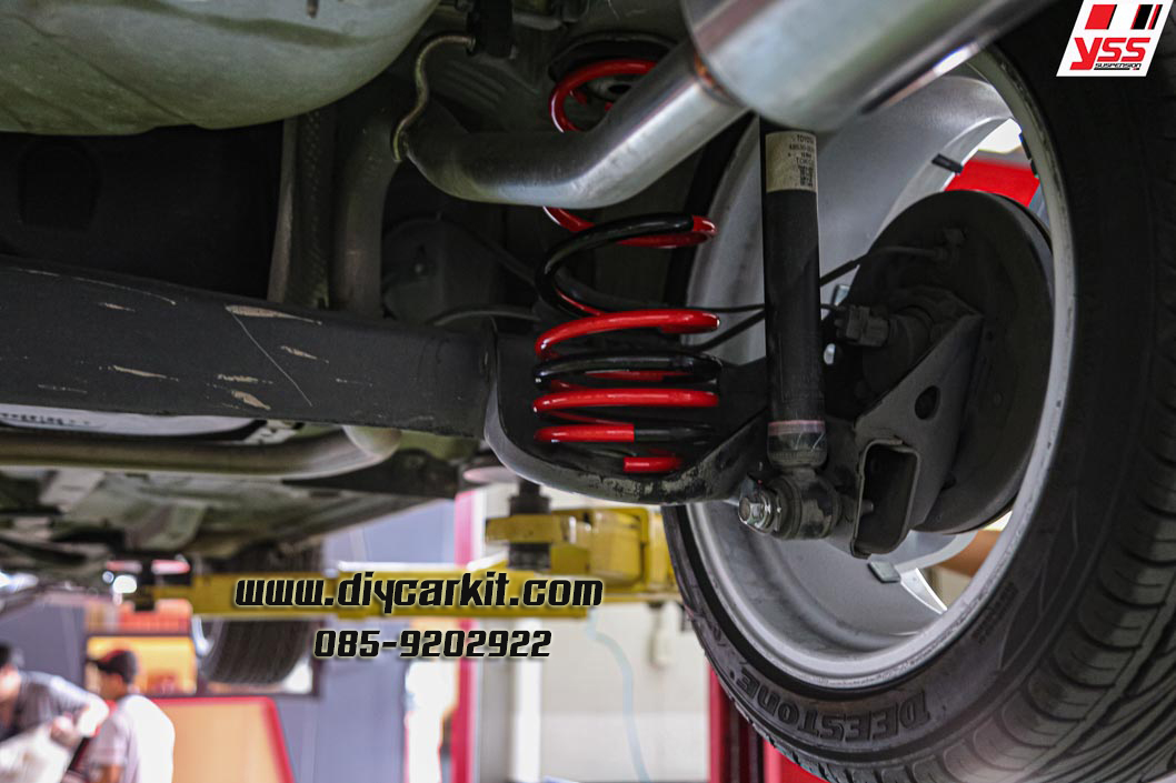 YSS สปริงรถยนต์ TOYOTA YARIS ปี 2013-2024 (สเเตนดาร์ด เเละโหลด)