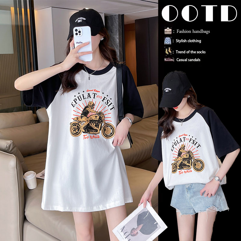 เสื้อยืดคนอ้วนแบบโอเวอร์ไซส์แบบ ulzzang fashion สนใจทักแชท