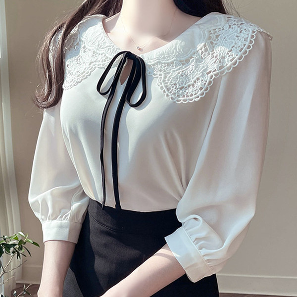 เสื้อชีฟองเกาหลี เสื้อชีฟองสวยๆ