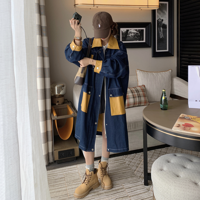 เสื้อโค้ท เสื้อโค้ทกันหนาว เสื้อโค้ทใส่เที่ยวต่างประเทศ ยี่ห้อ: Qianziqian