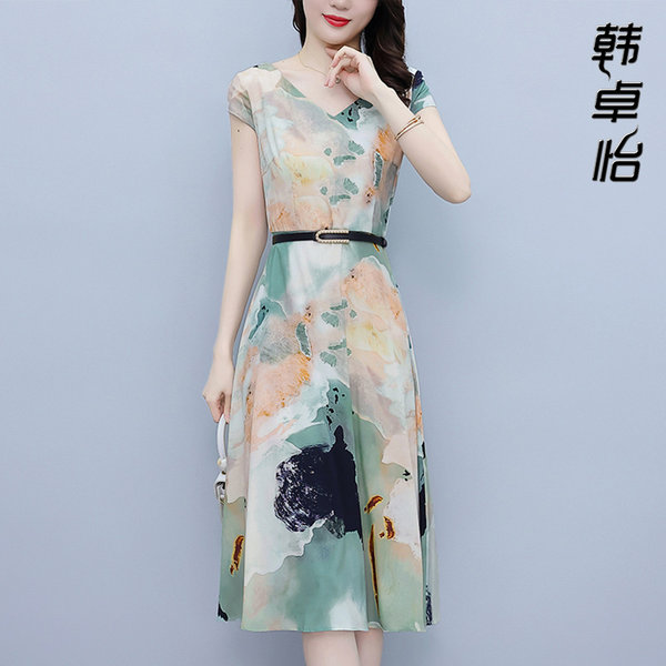 เดรสวัยผู้ใหญ่40-60ปี เดรสคุณแม่ ชุดเดรสทำงานวัยผู้ใหญ่ แบรนด์ MAMA DRESS
