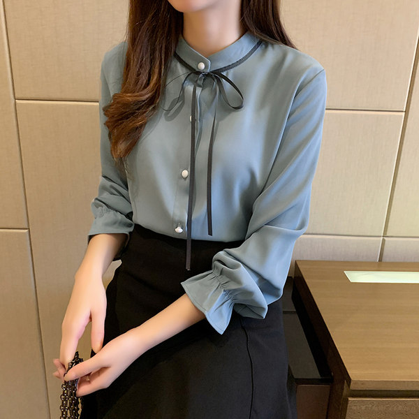 เสื้อชีฟองเกาหลี เสื้อชีฟองสวยๆ