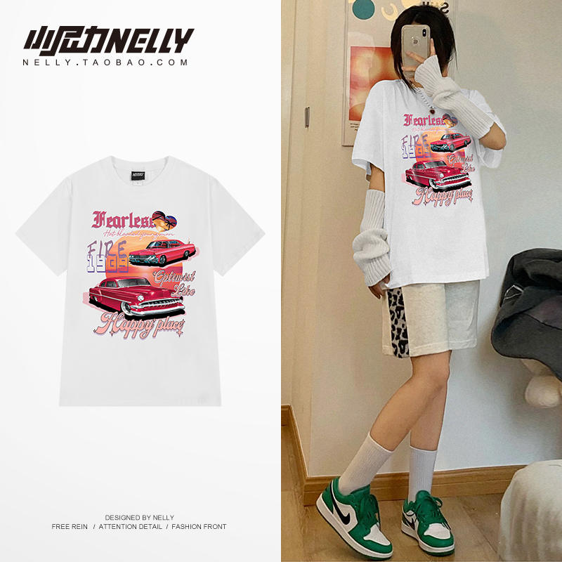 เสื้อยืดคอกลม ผู้ชาย เสื้อยืดผู้ชายเกาหลี เสื้อยืดเกาหลี แบรนด์ NELLY