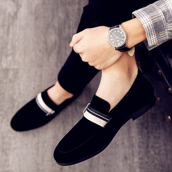รองเท้าหนังผู้ชาย มีไซส์39-44 รองเท้าโลฟเฟอร์ชาย Slip-On Shoes
