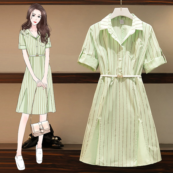 ชุดเดรสคนอ้วนวัยรุ่น เดรสสาวอวบ เดรสคนอ้วน BY PLUS SIZE Girl