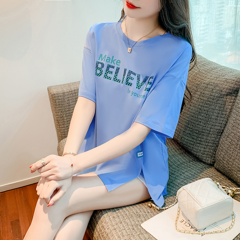 เสื้อผ้าวัยรุ่นเกาหลี เสื้อยืดวัยรุ่นผู้หญิง มีขนาด S M L XL