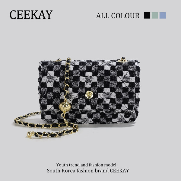 กระเป๋าสะพายข้างเกาหลี กระเป๋าผู้หญิงแบรนด์ CEEKEY