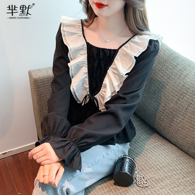 เสื้อลูกไม้ เสื้อเชิ้ตแขนยาว