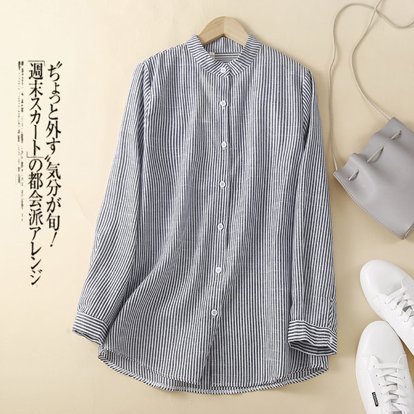เสื้อลินิน เสื้อผ้าฝ้ายลินิน เสื้อเชิ้ตผ้าลินิน