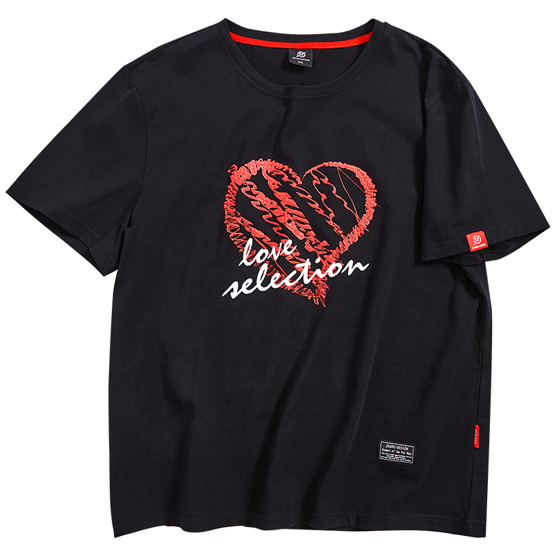 เสื้อยืดผู้ชายอ้วน S-5XL(อกเสื้อ39-51นิ้ว)