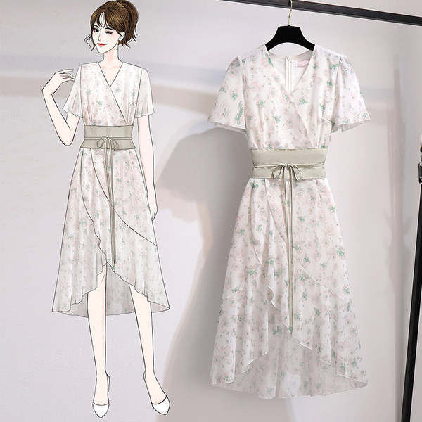 เดรสคนอ้วน เดรสสาวอวบ ชุดเดรสคนอ้วนวัยรุ่น BY PLUS SIZE Girl