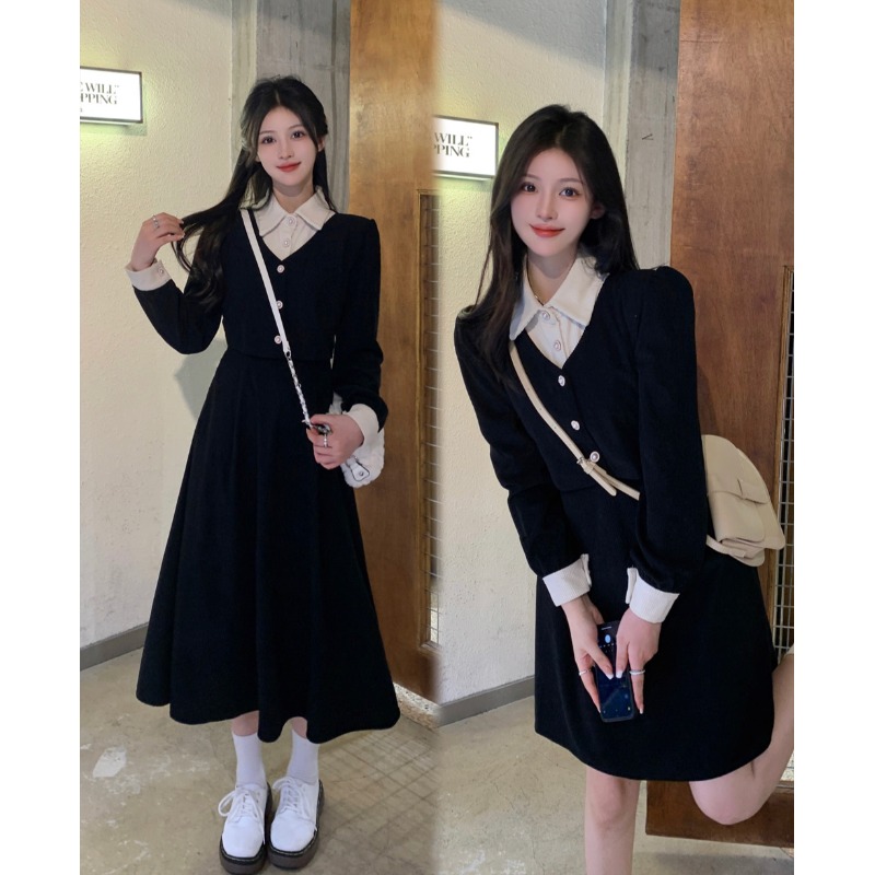 เดรสสาวอวบ มีไซส์ L-4XLอกเสื้อ 38-47 นิ้ว ใส่ได้ทั้งสาวหุ่นดีน่ารักจนถึงสาวอวบพลัสไซส์ จัดส่งฟรี! ทักแชทสั่งซื้อ